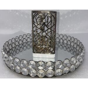 BATH & BODY WORKS GEMS GOLD GATE METAL GENTLE FOAMING HAND SOAP SLEEVE HOLDER